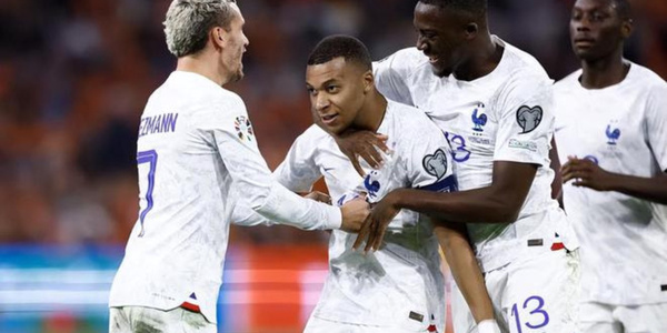 欧预赛惨案！法国14-0创队史纪录