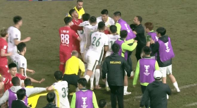 亚冠-国安遭绝杀1-2河内提前出局 林良铭破门张玉宁失单刀