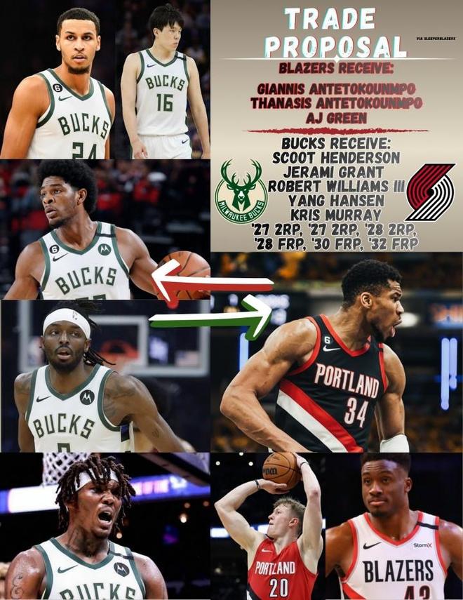 杨瀚森面临困境，开拓者队交易建议引发热议：前往发展联盟或成可能