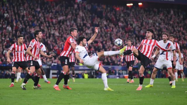 欧冠第六轮：毕尔巴鄂竞技1-1巴黎圣日耳曼，恩里克球队默默积累状态