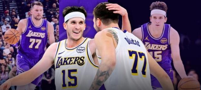 东契奇与里夫斯的湖人化学反应：戏谑兄弟情注入赛季活力