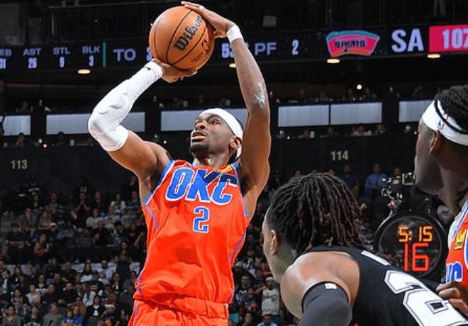 NBA最新实力排行榜：雷霆掘金稳坐第一梯队 湖人被高估